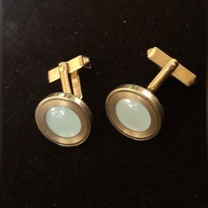 Vtg Swank cuff links 1/20 12K GF
